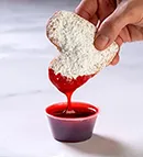 N'Orlins Beignets with dipping sauce